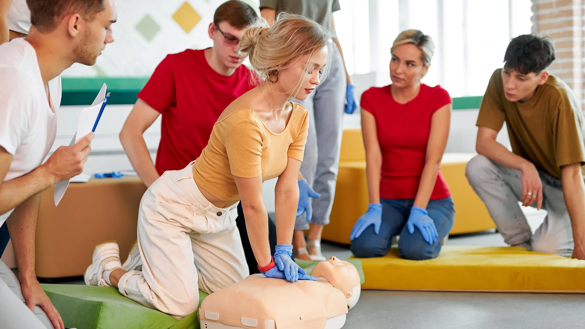 CPR Training Background